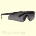 Очки тактические Revision Sawfly Max Wrap Dlx Standard матово-красные