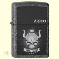 Зажигалка Zippo 28660 Skull Crown 1932