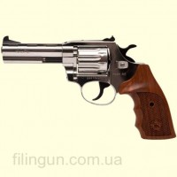 Револьвер под патрон Флобера Alfa мод 441 4 мм никель/дерево