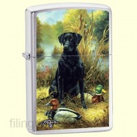 Зажигалка Zippo 24410 LINDA PICKEN Labrador
