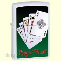 Зажигалка Zippo 28038 Royal Flush