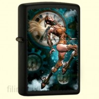 Зажигалка Zippo 28670 Steampunk Aviator Girl