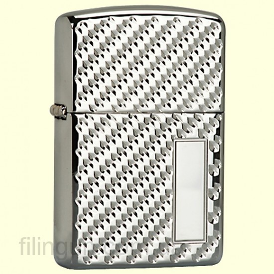Зажигалка Zippo 28185 Armor Engine Turn Pebble
