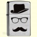 Зажигалка Zippo 28648 Top Hat Glasses And Mustache