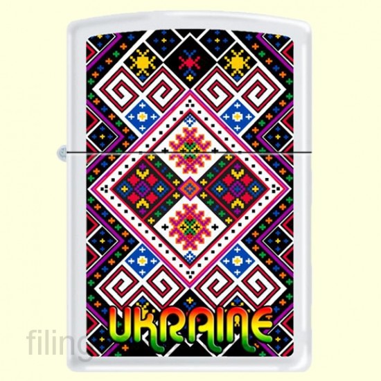 Зажигалка Zippo 214 UP/1 Ukraine Pattern