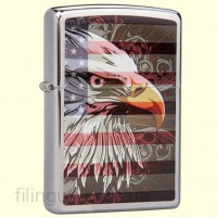 Запальничка Zippo 28652 Eagle Flag