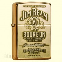 Зажигалка Zippo 254BJB.929 Jim Beam Brass Emblem