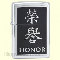 Зажигалка Zippo 20332 Chinese Simbol Honor