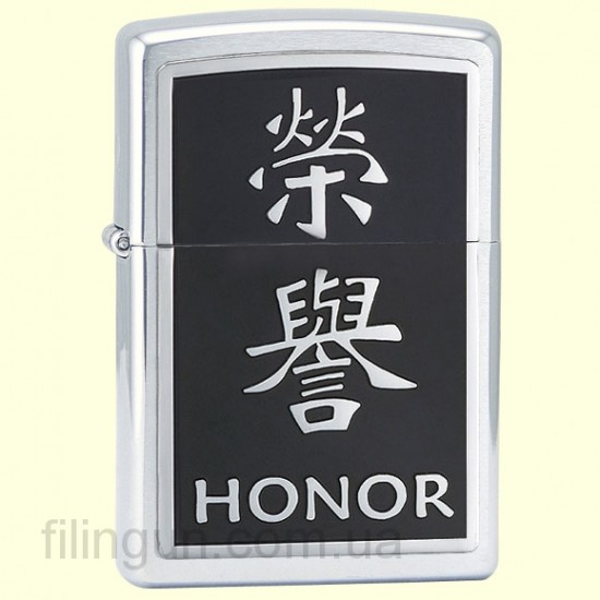 Зажигалка Zippo 20332 Chinese Simbol Honor