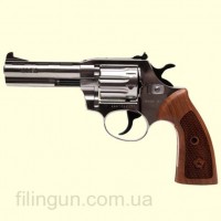 Револьвер под патрон Флобера Alfa мод 441 Classic 4" (никель, дерево)