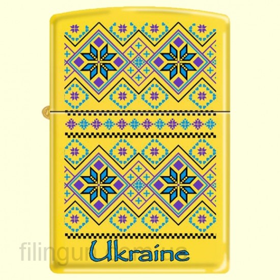 Зажигалка Zippo 24839 UP Ukraine Pattern