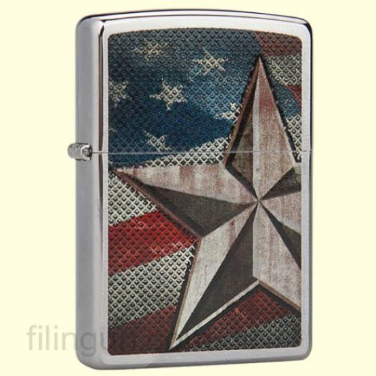 Зажигалка Zippo 28653 Retro Star