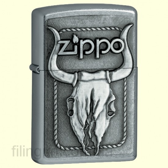 Зажигалка Zippo 20286 Bull Skull