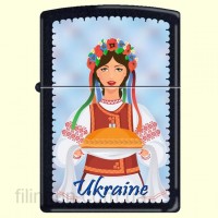 Запальничка Zippo 218 UW Ukraine Woman Folk Dress