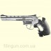 Пневматический револьвер ASG Dan Wesson 6" Silver