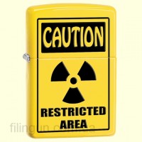 Зажигалка Zippo 28318 Caution Lemon