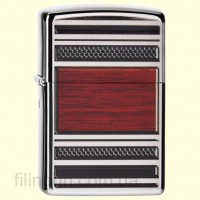 Зажигалка Zippo 28676 Steel & Wood Design Pipe Lighter