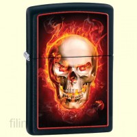 Запальничка Zippo 28307 Burning Skull