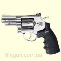 Пневматический револьвер ASG Dan Wesson 2.5" Silver