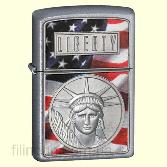 Зажигалка Zippo 21074 The Face of Liberty