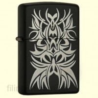 Запальничка Zippo 28686 Tattoo Black and Chrome