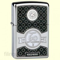Зажигалка Zippo 28735 Playboy Club 60th Anniversary Limited Edition